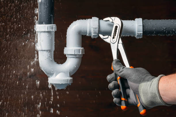 Professional Gas Line Repair technician working in Lakeville, MA